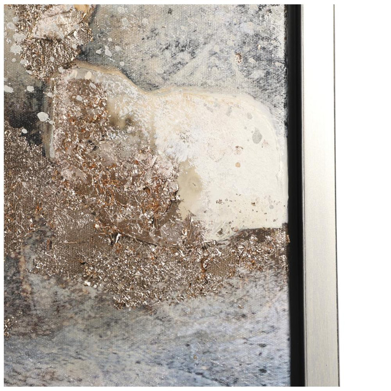 Watercolor Blotch - Peinture sur toile, L 65 po x P 1,50 po x H 47,20 po