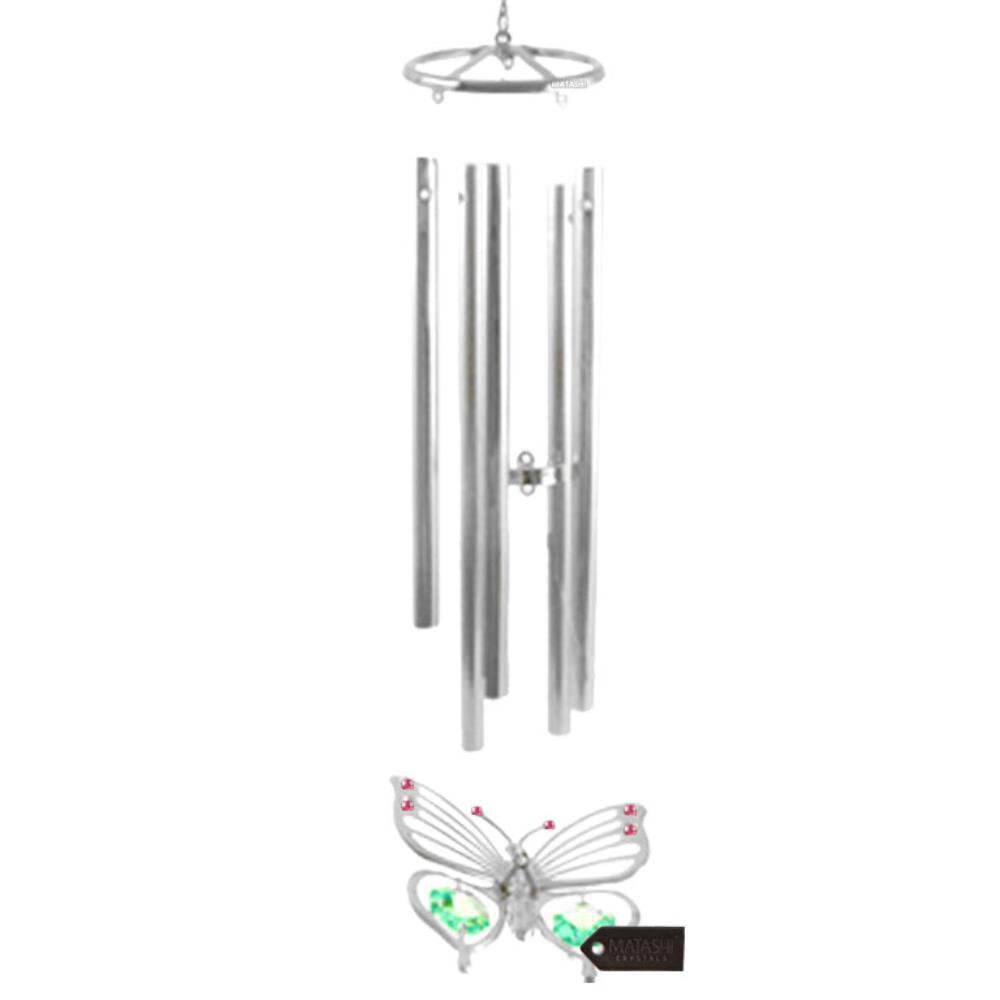Metal Insects Wind Chime Matashi Crystal
