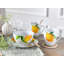 Luna Porcelain China Dinnerware Set 18 Piece - Service for 6
