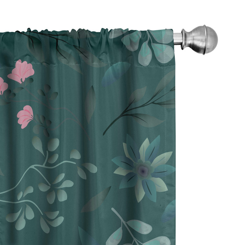 Semi Sheer Curtain Pair, 28" W x 84" L