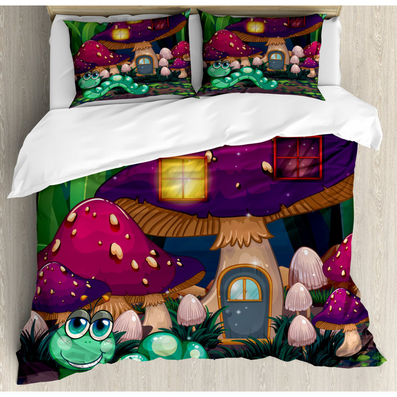 Polyester Duvet Cover, King Duvet Cover + 2 King Shams