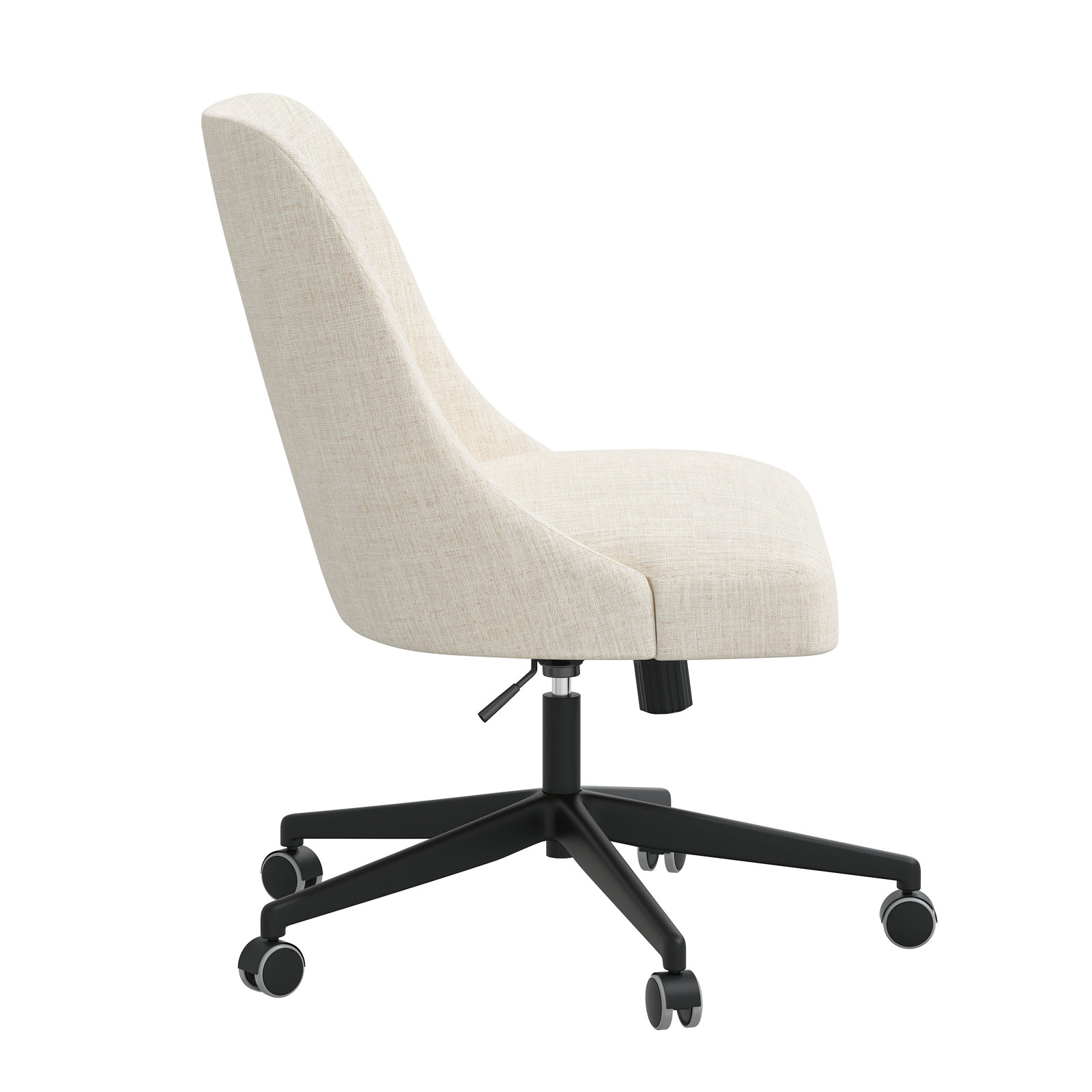 Acosta Office Chair, Classic Talc Linen