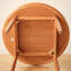 Table ronde en bois de cerisier-106973633-106973634