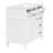 36-Inch Bathroom Vanity With Ceramic Sink Top,White (Faucet Not Included)-1817395251