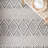 Marbella Hand Woven Wool And Cotton With Latex Geometric Rug-1639279256