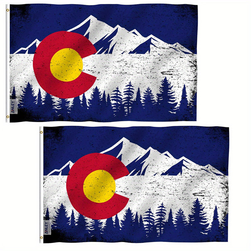 Drapeau de l'État du Colorado 3 x 5 pi Fly Breeze