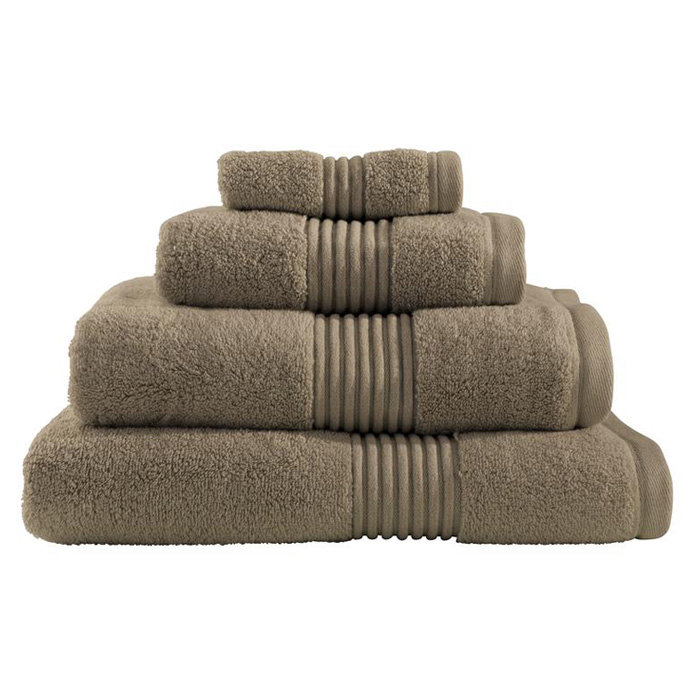 Zero Twist Face Cloth in Mink