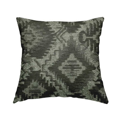 Ziva Geometric Square Throw Cushion