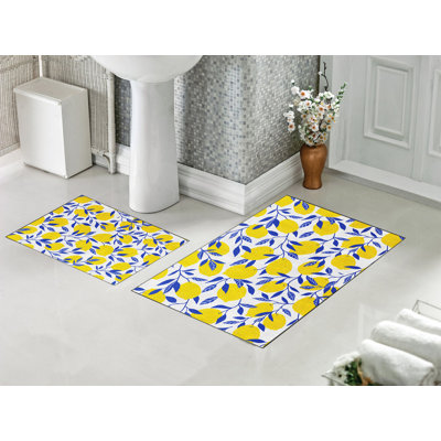 Ensemble de tapis de bain 2 pièces Dirck