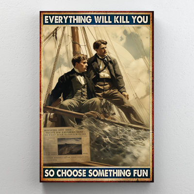 Sailors So Choose Something Fun 1 - 1 Piece Rectan " Sailors So Choose Something Fun 1 "