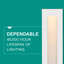 Grande applique murale verticale d'extérieur à DEL intégrée Taper 12V-398825059-398825060