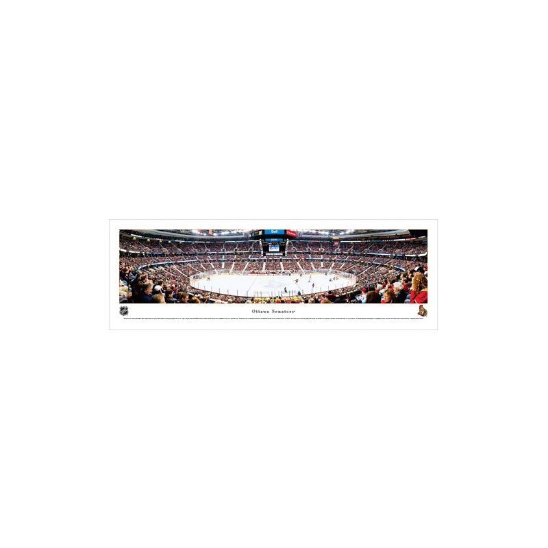NHL Panoramic Print, Ottowa Senators