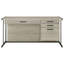 Bureau de bureau traîneau Brisley and Gunmetal