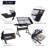 Drafting Table with Stool Height Adjustable Multifunctional Desk