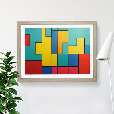 Cubism Abstract Vol.2 - Framed Print