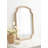 Scalloped Arch Wall Mirror