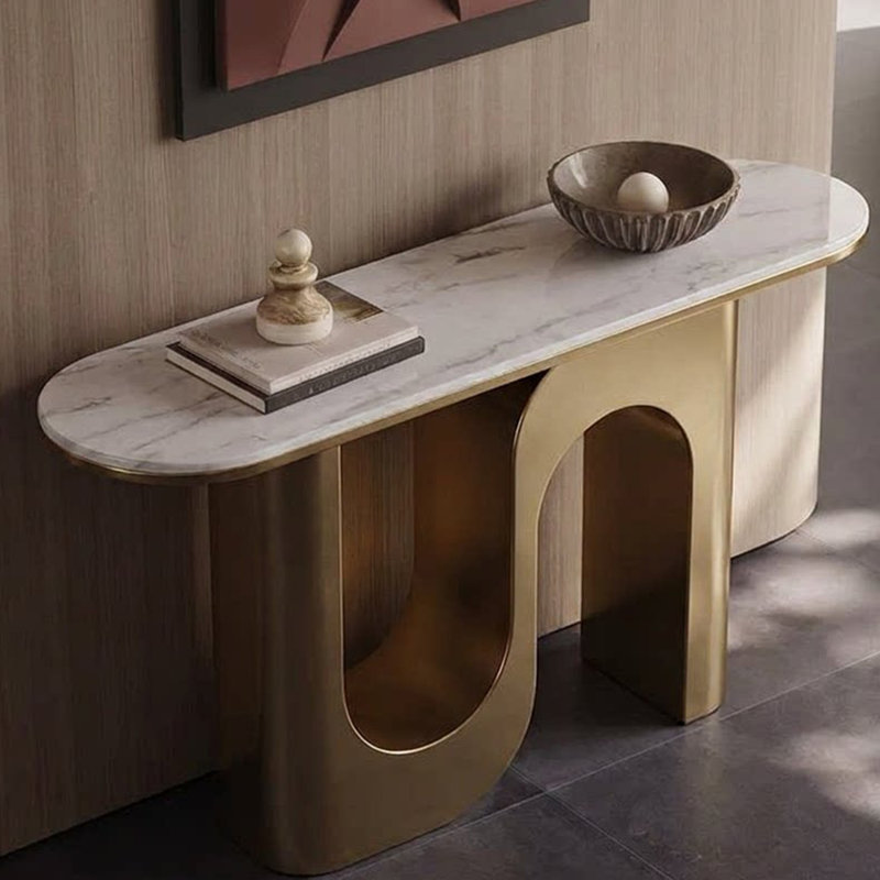 Console Italian Luxury, H 33,5 po x l 63 po x P 13,8 po