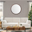 Miroir d'appoint mural Mid-Century 31,5 po Hausen