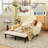 52.5" Sofa Bed Couch,Convertible Loveseat with Reclining Backrest and USB Charging,3 in 1 Sleeper Sofa Couch Bed-352607940