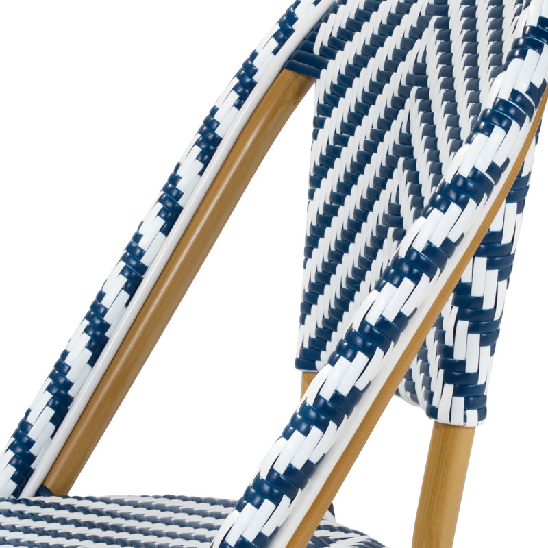 Chaise d'appoint Correll, Bleu
