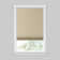 LEVOLOR Custom Cordless Light Filtering Cellular Shade, Designer Colors in Mink