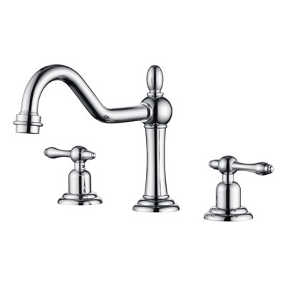 Robinet de lavabo de salle de bain 8 pouces, laiton massif rétro Summit