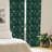 Floral Semi-Sheer Rod Pocket Curtain Panels-1905631199