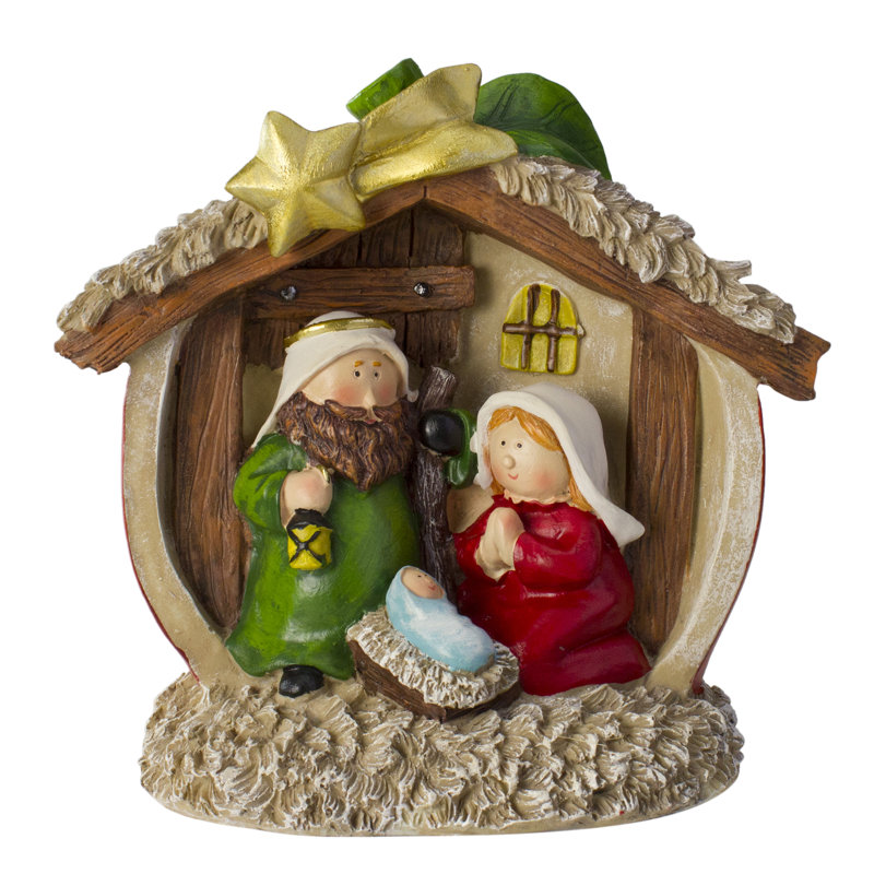 Décoration de Noël de crèche de Noël 7,5 "pour enfants