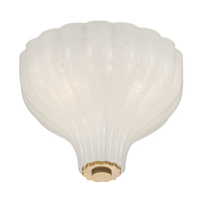 9.75'' Luxe Gold Semi Flush Mount