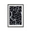 «Abstract Tangled» par 1X - œuvre d'art encadrée sur papier-81386987-131284570-131298176