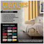 Decorative Blackout Curtain Panels Pair with Eyelet Top and Tie Backs, Polyester Window Drapes for Bedroom Living Room-126391941-126391948