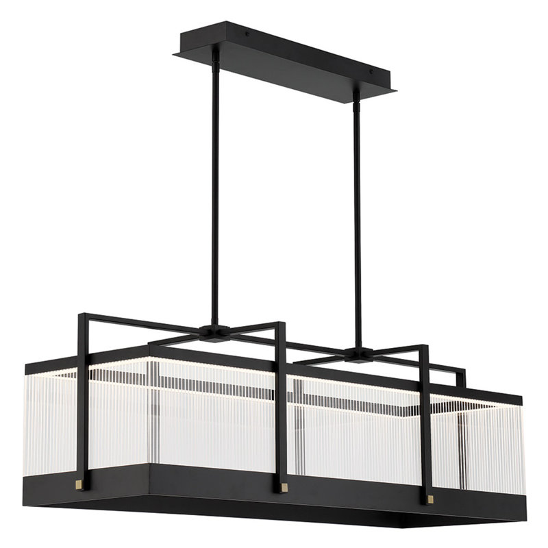 Lustre noir 1 lumière Sally