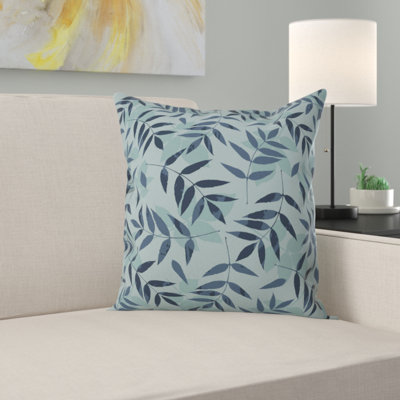 Mareike Boehmer Leaves Scattered Throw Pillow