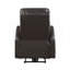 Fauteuil inclinable électrique 1pc recouvert de similicuir