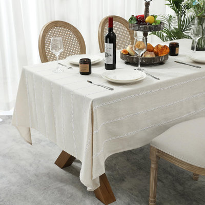 Striped Tablecloth