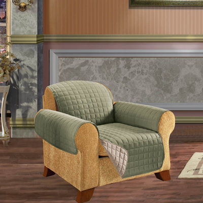 Brystol Polyester Box Cushion Armchair Slipcover