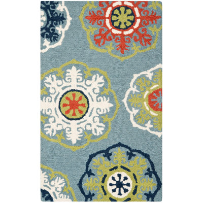 Tapis en laine touffeté à la main Barnett Club Artisan