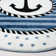 Tapis bleu marine Hickman
