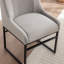 Table d'appoint en velours capitonné Kataleah-865355663