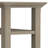 Acadian Solid Wood Transitional Square End Table with 2 Open Shelves-545481618-645222103