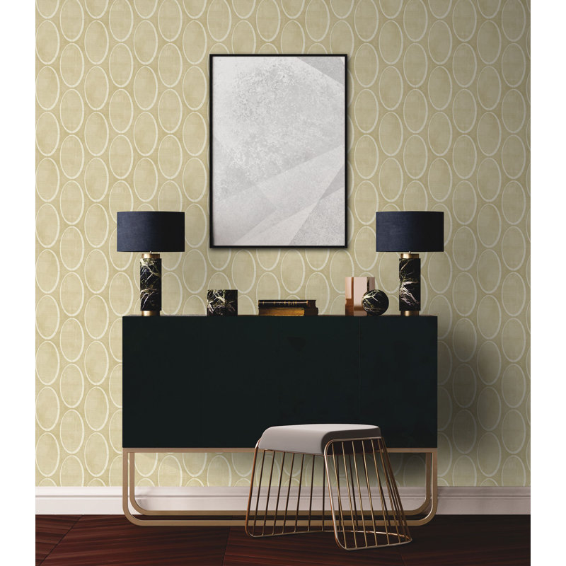 Harahan Non-Pasted Geometric, Cream
