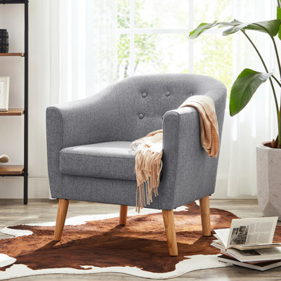 Dreer 27.2" Wide Tufted Armchair