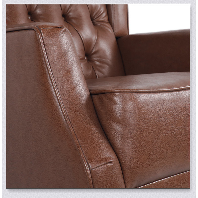 ROCKING CHAIR Solid base frame, comfortable, durable, beautiful, Light Brown
