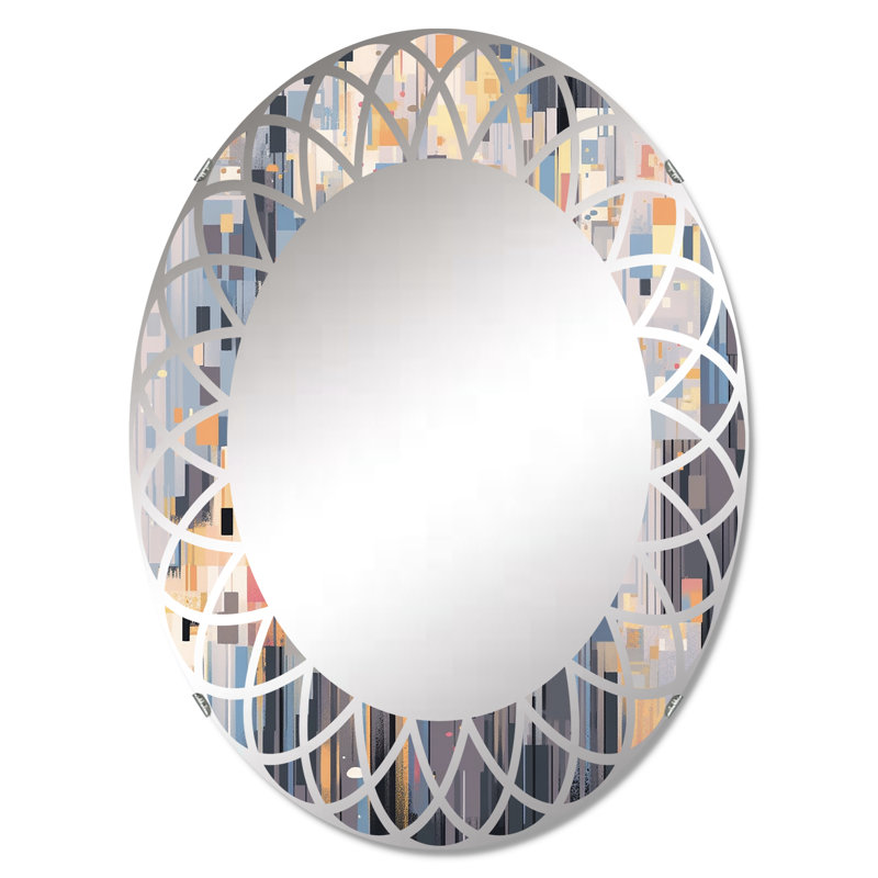 Zoje Oval Mirror, 30" x 20"