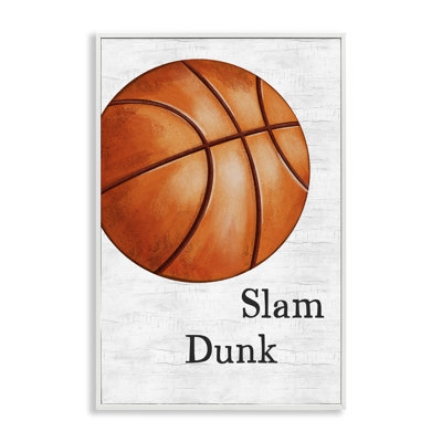 Slam Dunk Basketball, estampe numérique par JJ Design House LLC