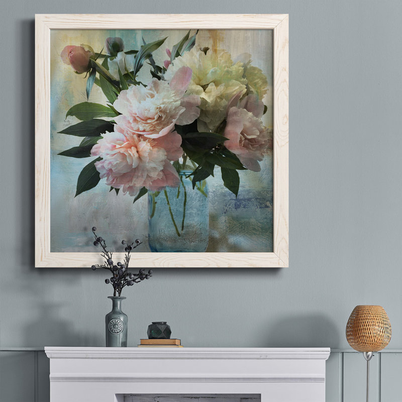Perfect Spot - Peinture sur toile encadrée, H 31,5 po x l 31,5 po x P 1,5 po, Cadre blanc