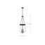 Luminaire suspendu urne 3 lumières Avard-88590730