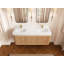 Chêne flottant Hampton X P 22 po De salle de bain D Quartz blanc