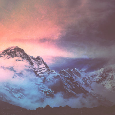 Mountain Tops Of Himalayas by AleksandarNakic - Wrapped Canvas Print