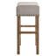 Tabouret de comptoir avec siège rembourré de 26 po Devon-836113416